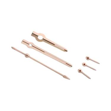 Imagem de Conjunto De Ponteiros Luminosos Prata, Vermelho E Verde Para Relógio D