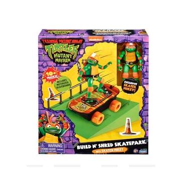 Imagem de Pista De Skate Com Boneco Mikey Skatista - Tartarugas Ninja