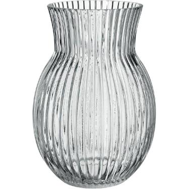 Imagem de VASO DECORATIVO ENFEITE HOME&CO VIDRO 30x20x20cm TRANSPARENTE