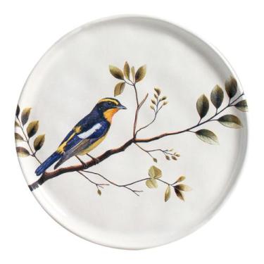 Imagem de Conjunto com 6 Pratos De Sobremesa Bio Birdy - Porto Brasil Cerâmica