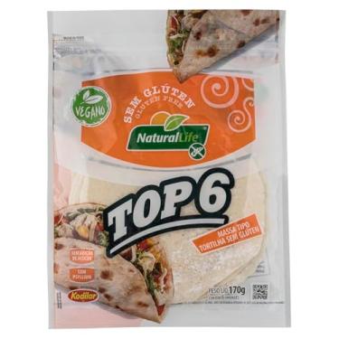 Imagem de Top 6 Natural Life - Massa Tipo Tortilha Sem Glúten - Vegano - 170g