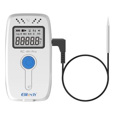 Imagem de Elitech RC-4HC USB Data Logger de temperatura e umidade Capacidade de registro de 16000...