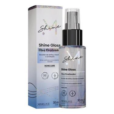 Imagem de Óleo Finalizador Shine Gloss Profissional P/ Cabelo Maxiline