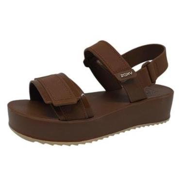 Imagem de Papete Feminina Plataforma Conforto Moda Casual Zaxy New Up-Feminino