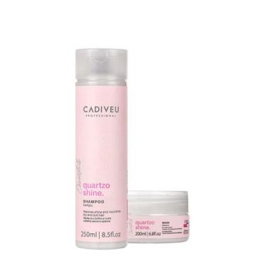 Imagem de Kit Cadiveu Essentials Quartzo Shine Shampoo e Máscara (2 produtos)