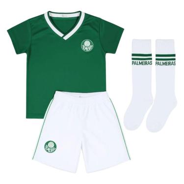 Imagem de Kit Uniforme Palmeiras Revedor Infantil-Unissex