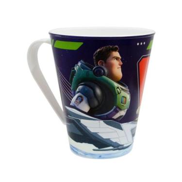 Imagem de Caneca Infantil de Plástico 360 ml Personagens Plasútil, Buzz Lightyea