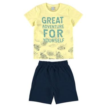 Imagem de Conjunto Manga Curta Menino 10 ao 16 Malwee Ref. 097412-Masculino