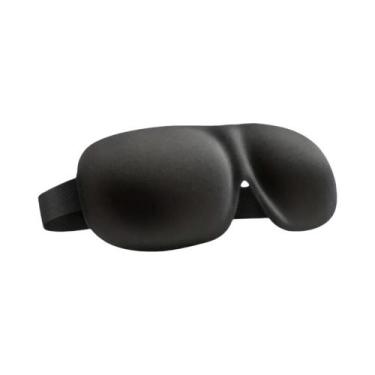 Imagem de Máscara De Dormir Em Espuma De Memória Macia 3D Contornada, Bloqueador