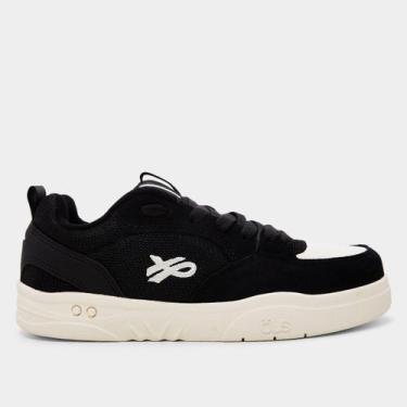 Imagem de Tênis ÖUS Fluente Essencial, Preto, Bege, 37