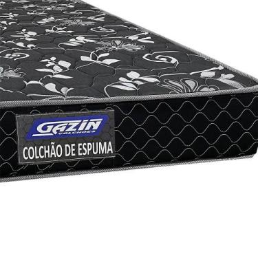 Imagem de Colchão Gazin Solteiro D33 Espuma Firmeza TOP 88x188x12cm