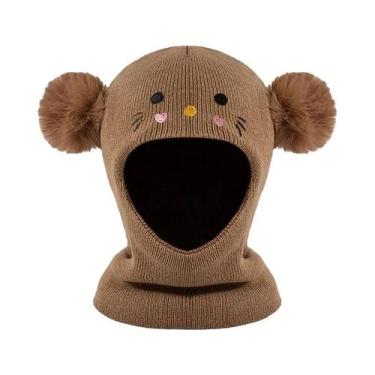 Imagem de Lenços De Cabeça Bordados Com Gato Para Meninos E Meninas, Gorros De U