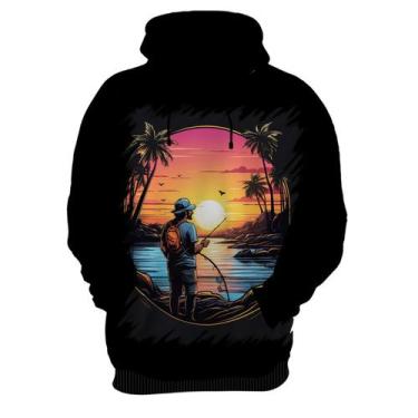 Imagem de Blusa de Frio Pesca Esportiva Pôr do Sol Peixes 14 - Kasubeck Store, G