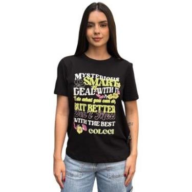 Imagem de Camiseta Feminina Estampada Mysterious Colcci-Feminino