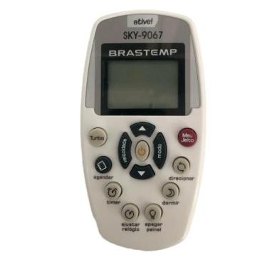 Imagem de Controle Remoto Compativel Ar Condicionado Brastemp Sky 9067 - Prime
