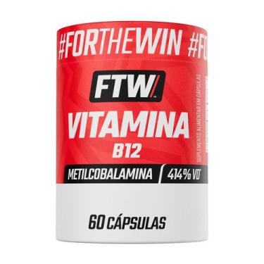 Imagem de Vitamina B12 Pote 60 Cápsulas FTW