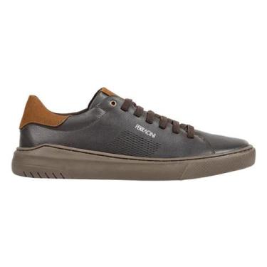 Imagem de Sapatênis Masculino Ferracini 2327 Glow, 42, Carbono