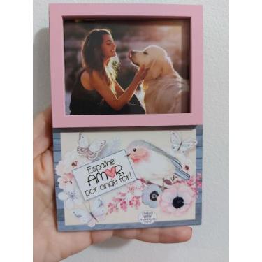 Imagem de Porta Retrato Mini Zenir Disarz- Espalhe amor por onde for
