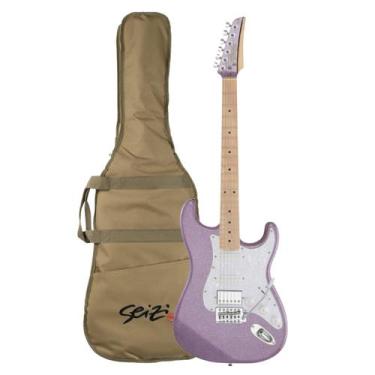 Imagem de Guitarra Seizi Fun Katana Musashi HSS, Purple Sparkle