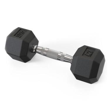 Imagem de Dumbbell Sextavado Emborrachado - 4kg - D1FITNESS