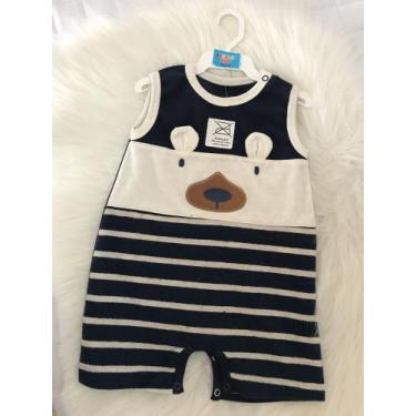 Imagem de Moda infantil, macacão curto - Grow up