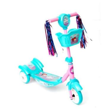 Imagem de Patinete Infantil Aventura Rosa com Luz - Unitoys