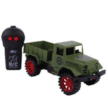 Imagem de Carrinho de Controle Remoto Militar Verde - NIPO