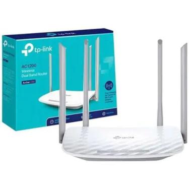 Imagem de Roteador Wi-Fi Dual Band AC1200 Archer C50 com 4 Antenas e Beamforming Preto TP-Link