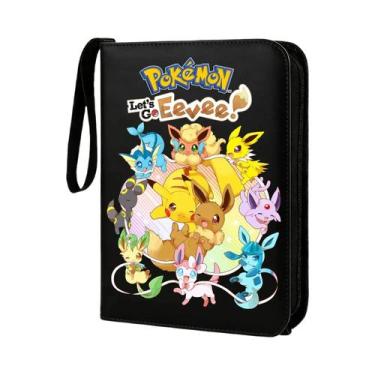 Imagem de Fichário Com Zíper Charizard Pokémon Para 400 Cartas De Jogo, Protetor