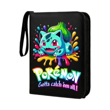 Imagem de Fichário Com Zíper Charizard Pokémon Para 400 Cartas De Jogo, Protetor