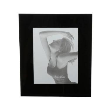 Imagem de Porta Retrato de Vidro Preto 15 x 20cm - Wolff