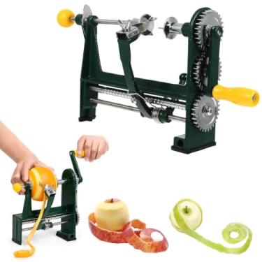 Imagem de Beavorty Descascador de frutas com manivela rotativo descascador de maçã laranja máquina de descascar as mãos frutas vegetais removedor de casca ferramentas de cozinha