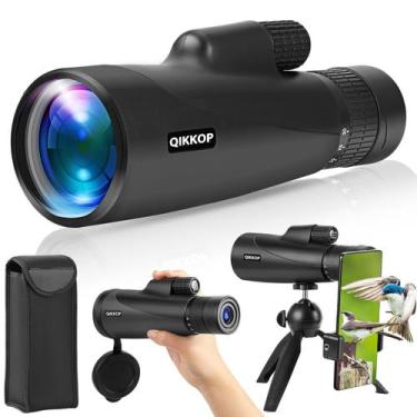 Imagem de Telescópio Monocular QIKKOP 30x HD com Tripé - Alta Potência