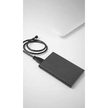 Imagem de HD Externo 500GB USB 2.0 Preto - Congratulations Store