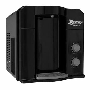 Imagem de Purificador de Água Gelada Leaf Pury Filtro 7 Etapas Compressor Parede