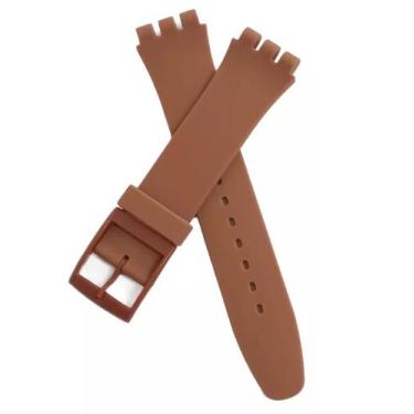 Imagem de Pulseira Relógio Para A Marca Swatch 17 E 19mm Irony Cores - Genérica,