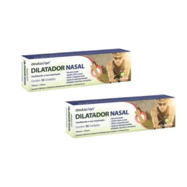 Imagem de Kit 2 Dilatador Nasal Doutorsan Tamanho M Com 10 Unidades Sanfarma