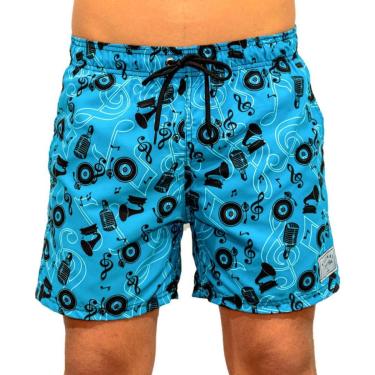 Imagem de Short Arsenal Sw Music Azul GG-Masculino