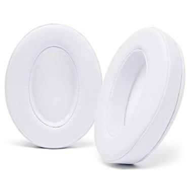 Imagem de WC Wicked Cushions Padz - Almofadas para ATH M50X / M40X / STEELSERIES ARCTIS/HYPERX Cloud & Alpha/Logitech G Pro X/Compatível com mais de 50 fones de ouvido | Branco