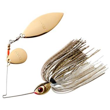 Imagem de BOOYAH Blade Spinner Isca de pesca robalo, brilho dourado, tandem (14 g)