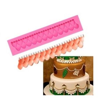 Imagem de Molde De Silicone Acabamento, Babado