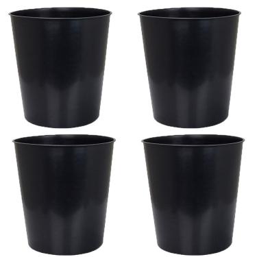 Imagem de Kit 4 Lixeiras Multiuso Arqplast 10 Litros Fácil Limpeza