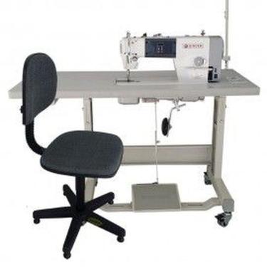 Imagem de Reta Industrial Singer 114G-20CF+ Cadeira de Costureira-