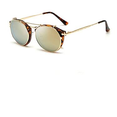 Imagem de Sunglasses Men Removable Round Glasses Steampunk Women Carve Design Sunglass,2,China