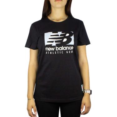 Imagem de Camiseta New Balance, Feminino, M, Preto