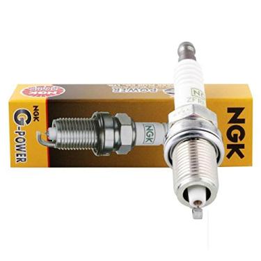 Imagem de NGK G-Power Vela de ignição ZFR6FGP 7100 (pacote com 8) para Ram 1500 Liberty Aveo Nitro 550i 650i X5 Alcance 19 mm Folga 1,0 mm Resistência valor 5K Ohm Ferro fundido 8-11,5 kg Alumínio 8,2-9,8 kg