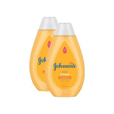 Imagem de Kit 2 Shampoos Johnson`s Baby Regular 400ml