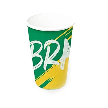 Imagem de Brasil Copo Papel 300ml c/8 - Festcolor