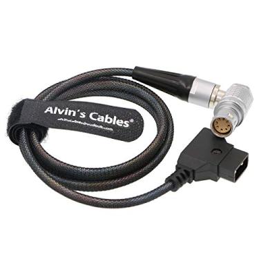 Imagem de Alvin's Cables Arri Alexa Mini cabo de alimentação para câmera 8 pinos ângulo reto para D TAP, Flexible Cable 39 inches, Right Angle 8 Pin