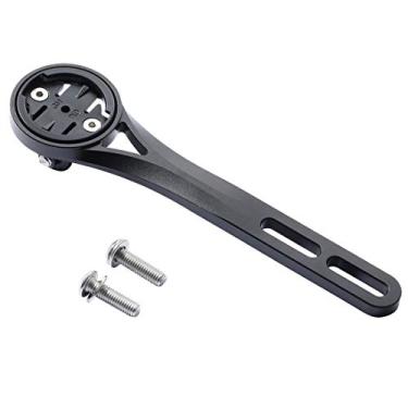 Imagem de Suporte estendido para computador de bicicleta Kremorv Out Front Road para Garmin Edge 25 130 200 500 510 520 800 810 820 1000 1030